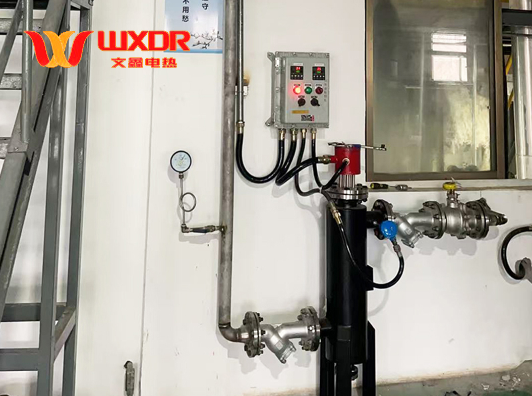 立式防爆管道加热器